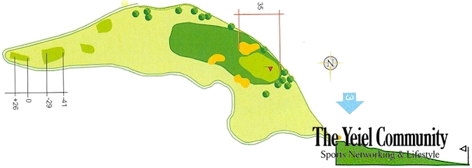 Plano del hoyo 2 de Balneario de Mondariz