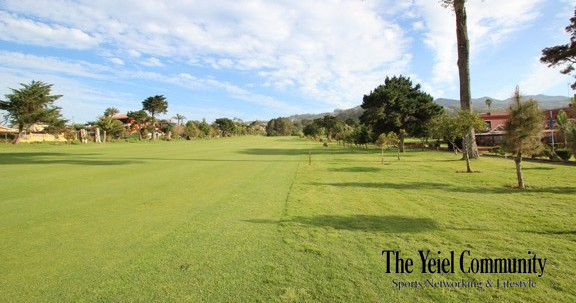 Plano del hoyo 1 de Real Club de Golf de Tenerife