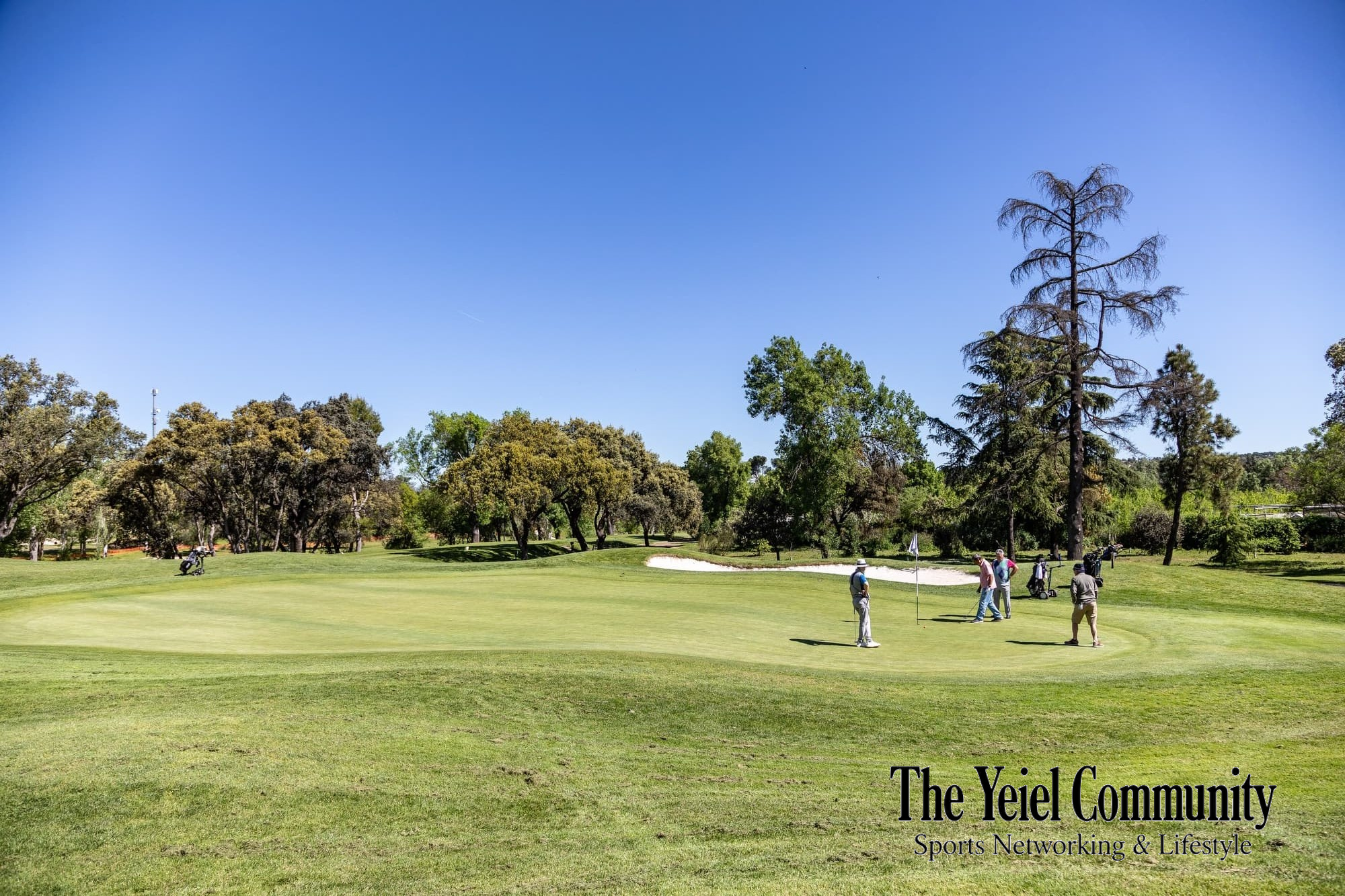 Plano del hoyo 2 de Real Club de Campo Villa de Madrid