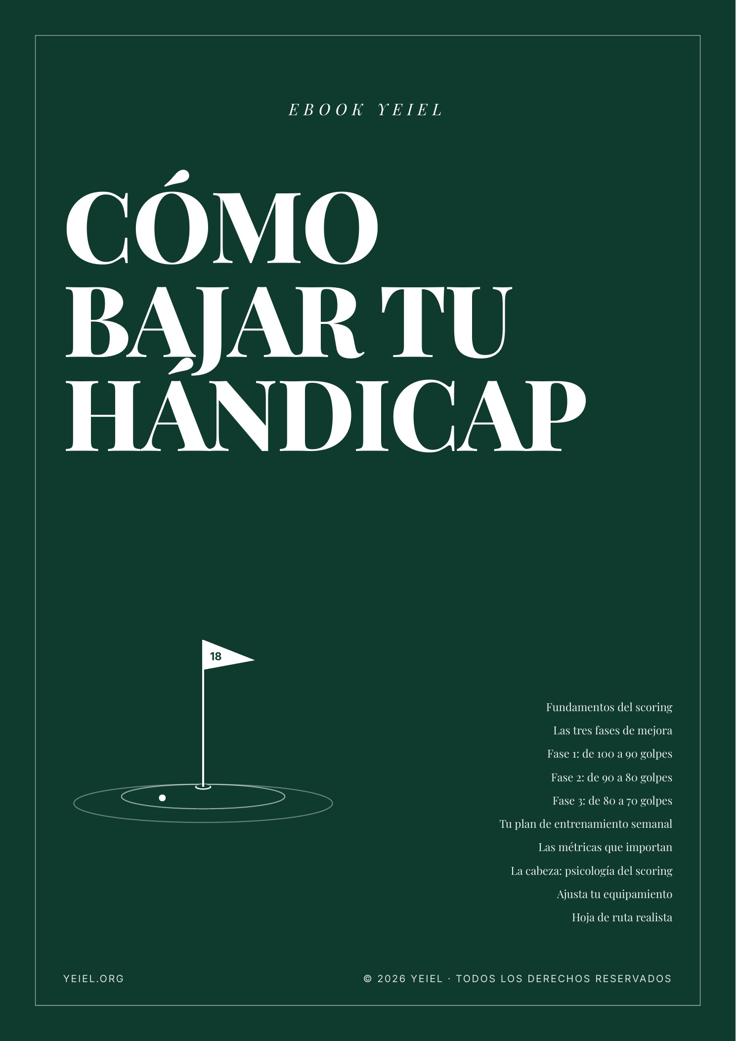Portada del ebook Cómo bajar tu hándicap