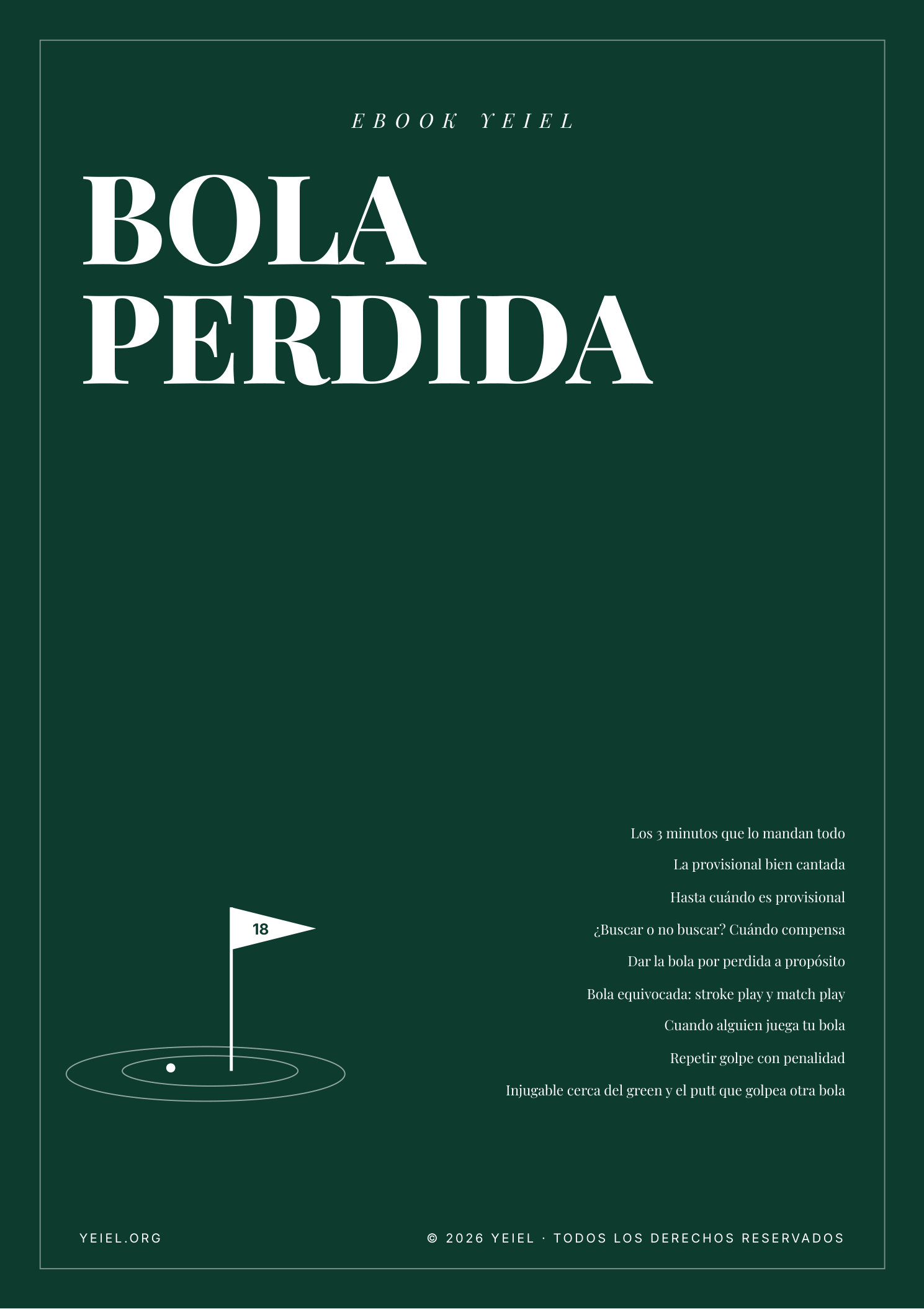 Portada del ebook Bola perdida y provisional: jugarlas a tu favor