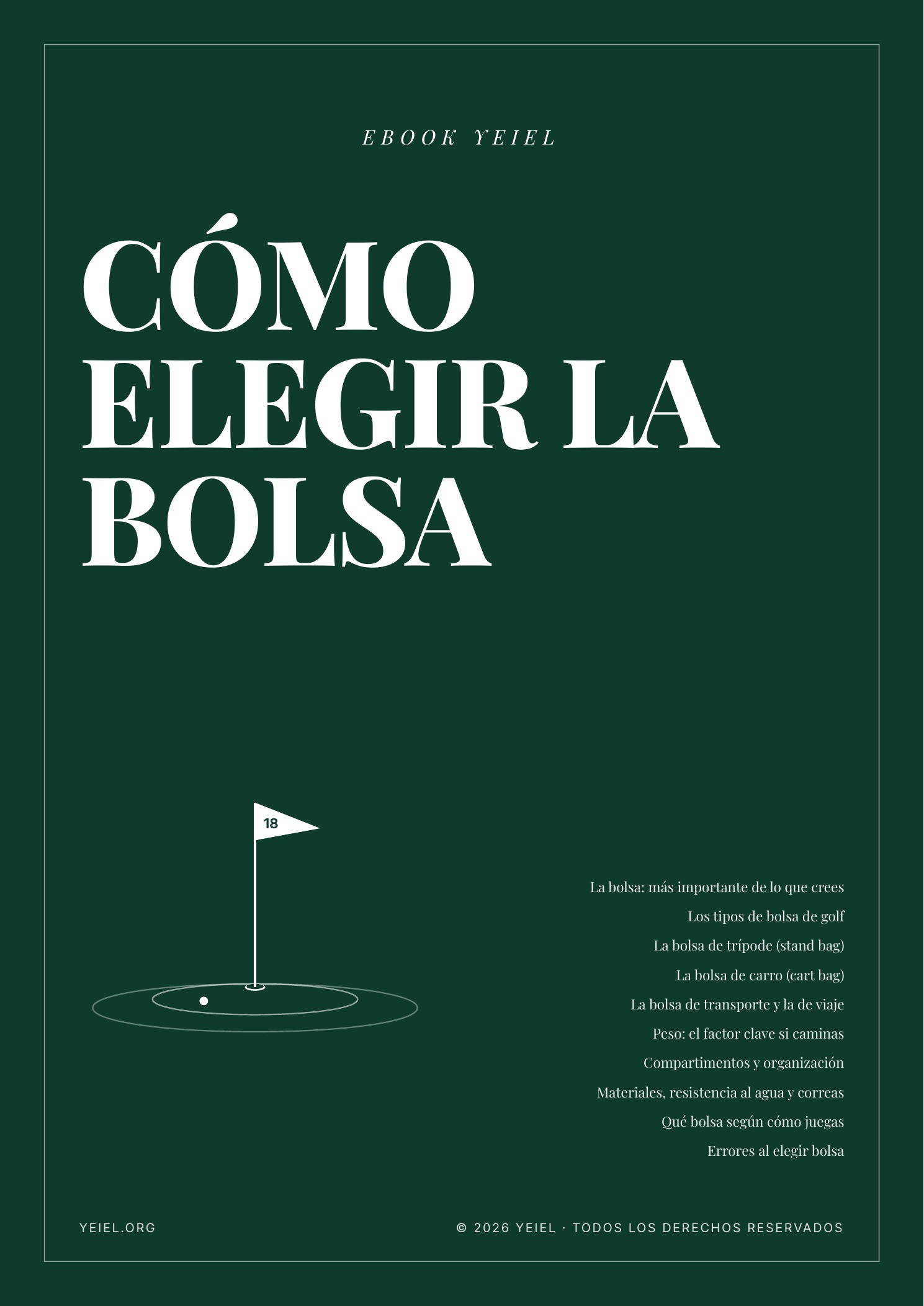 Portada del ebook Cómo elegir la bolsa de golf