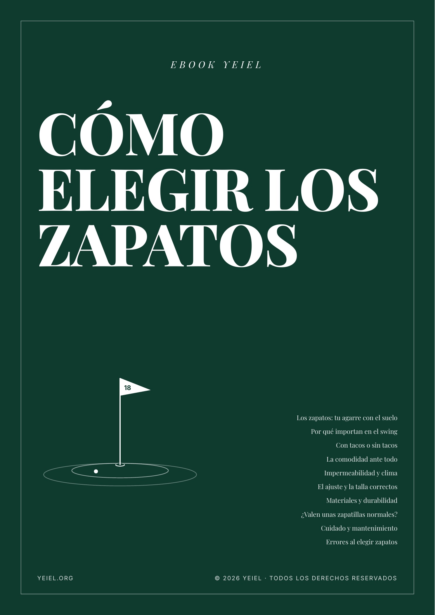 Portada del ebook Cómo elegir los zapatos de golf