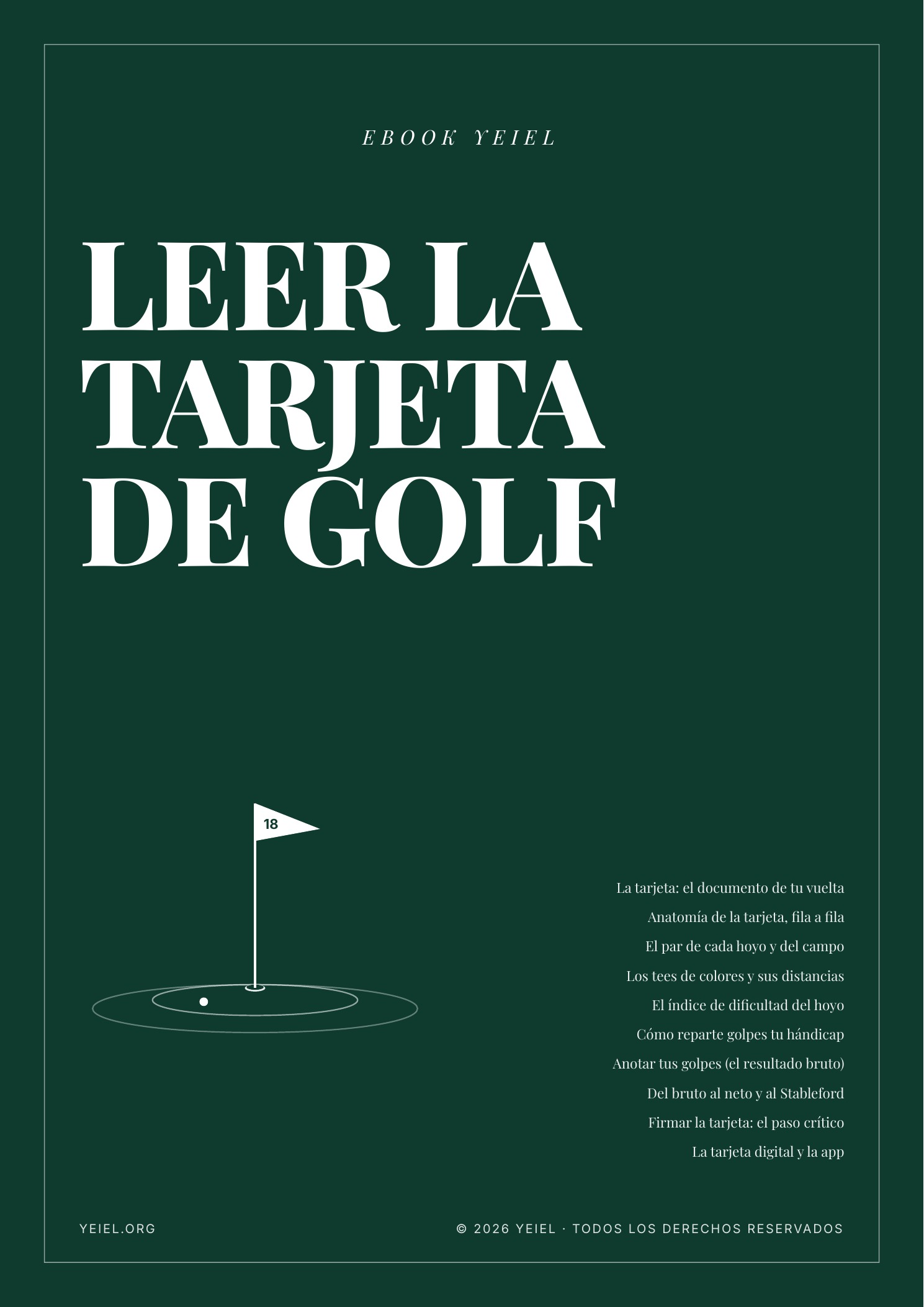 Portada del ebook Cómo leer una tarjeta de golf