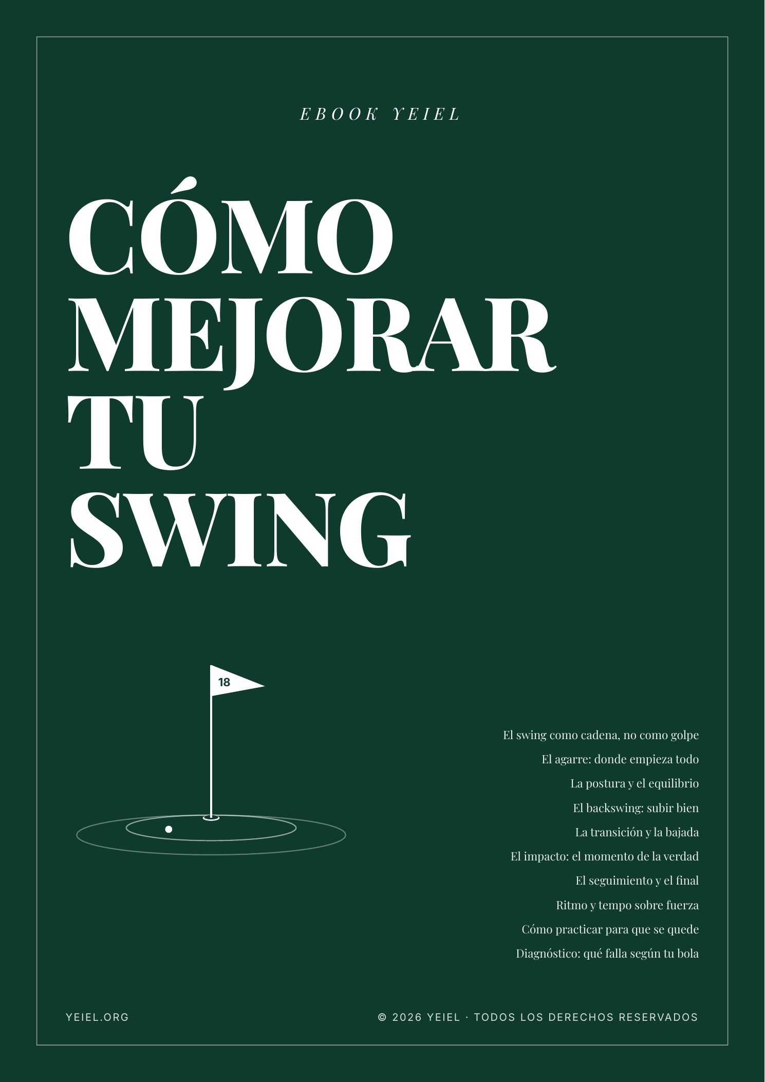 Portada del ebook Cómo mejorar tu swing