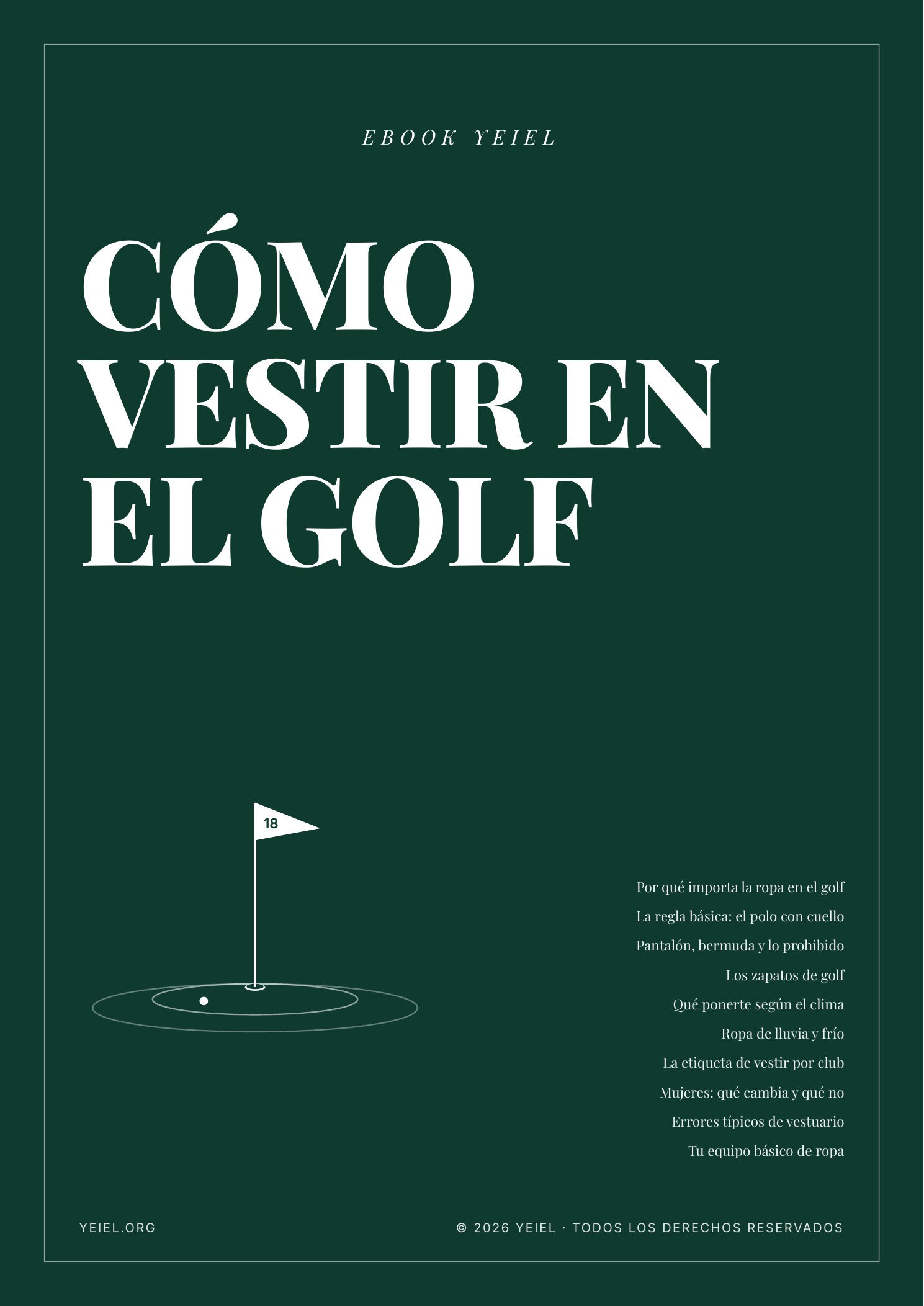 Portada del ebook Cómo vestir para jugar al golf
