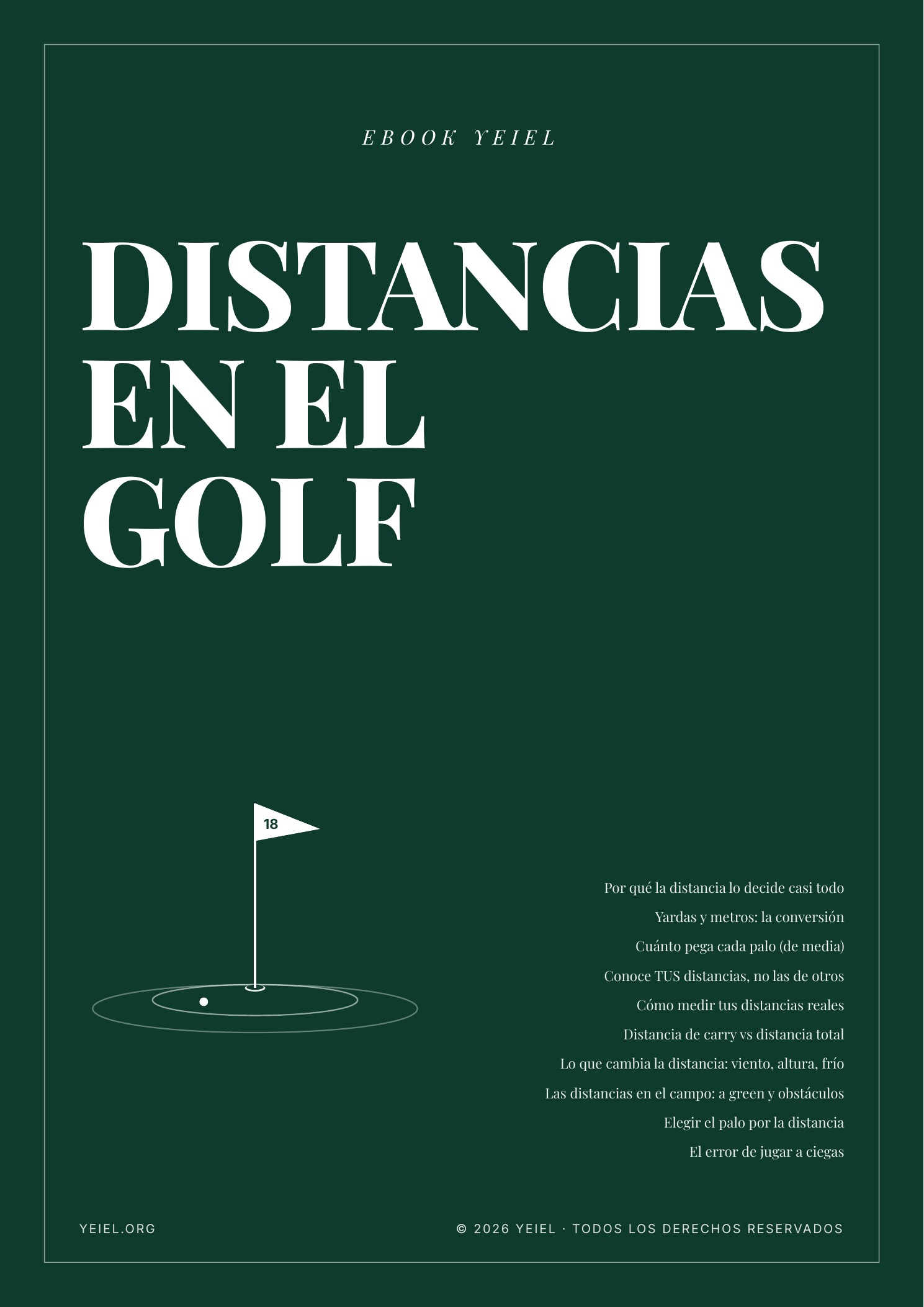 Portada del ebook Distancias en el golf