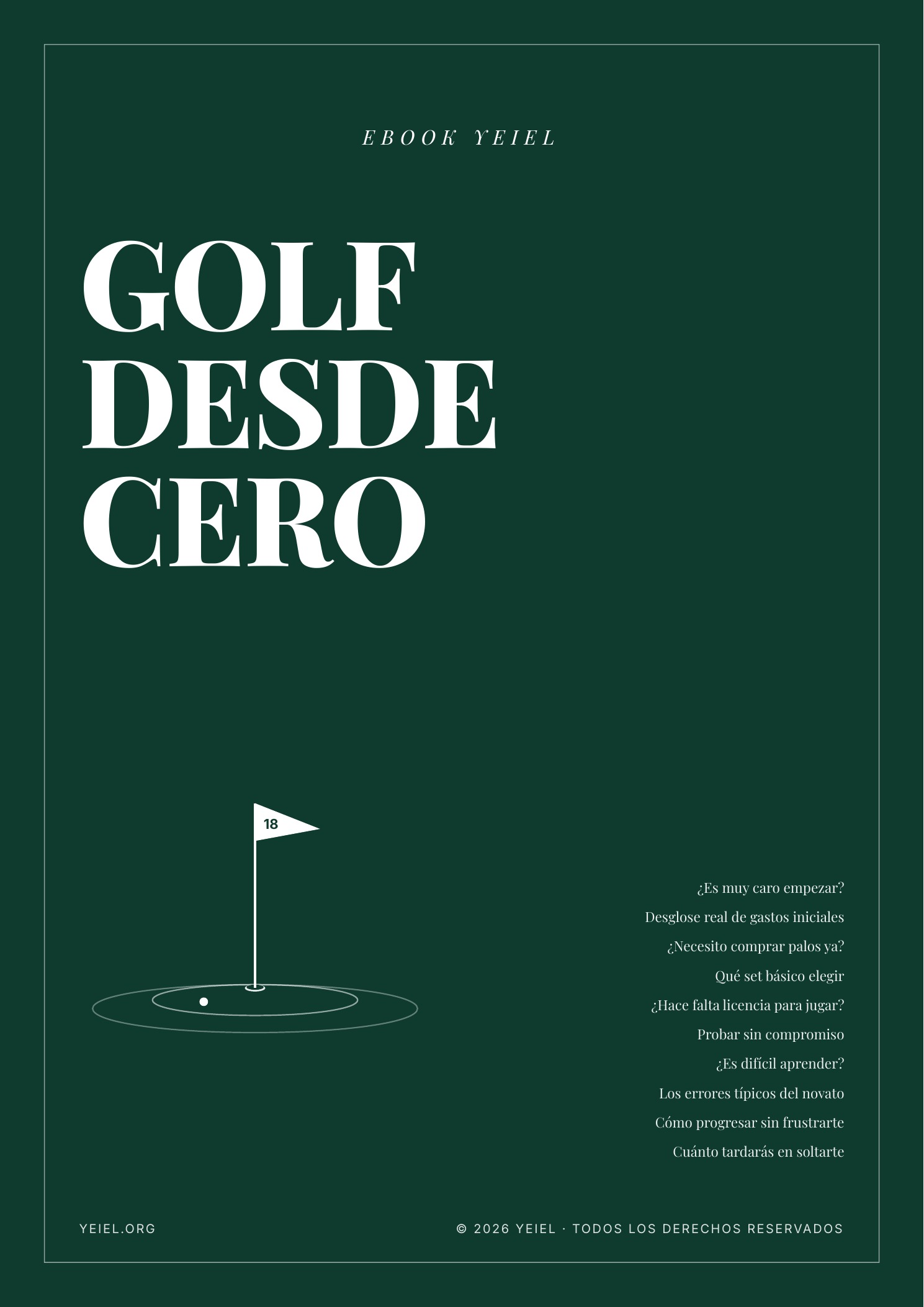 Portada del ebook Golf desde cero