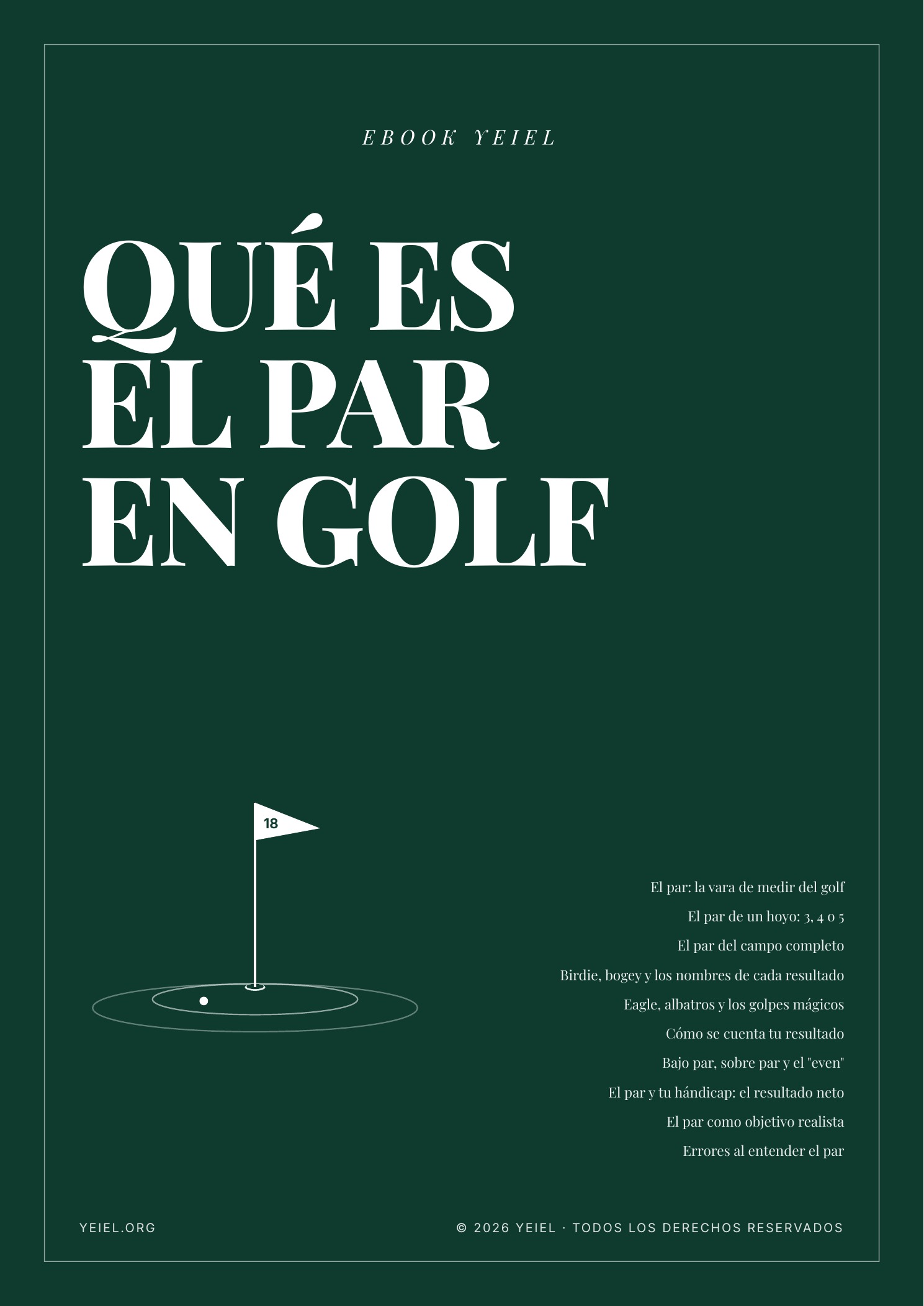 Portada del ebook ¿Qué es el par en golf?